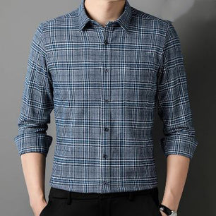 Men's Cotton Turndown Collar Full Sleeves Casual Wear Shirts