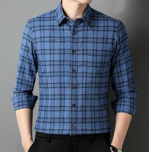 Men's Cotton Turndown Collar Full Sleeves Casual Wear Shirts