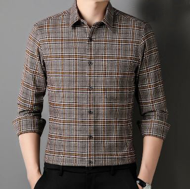 Men's Cotton Turndown Collar Full Sleeves Casual Wear Shirts