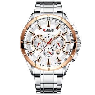 Men's Stainless Steel Mechanical Waterproof Elegant Wrist Watch