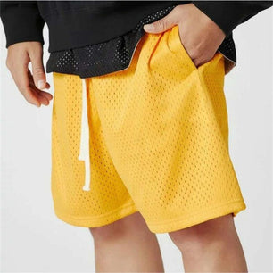 Men's Polyester Quick Dry Breathable Fitness Casual Wear Shorts