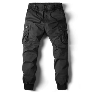 Men's Polyester Full Length Zipper Fly Closure Tracksuit Trousers