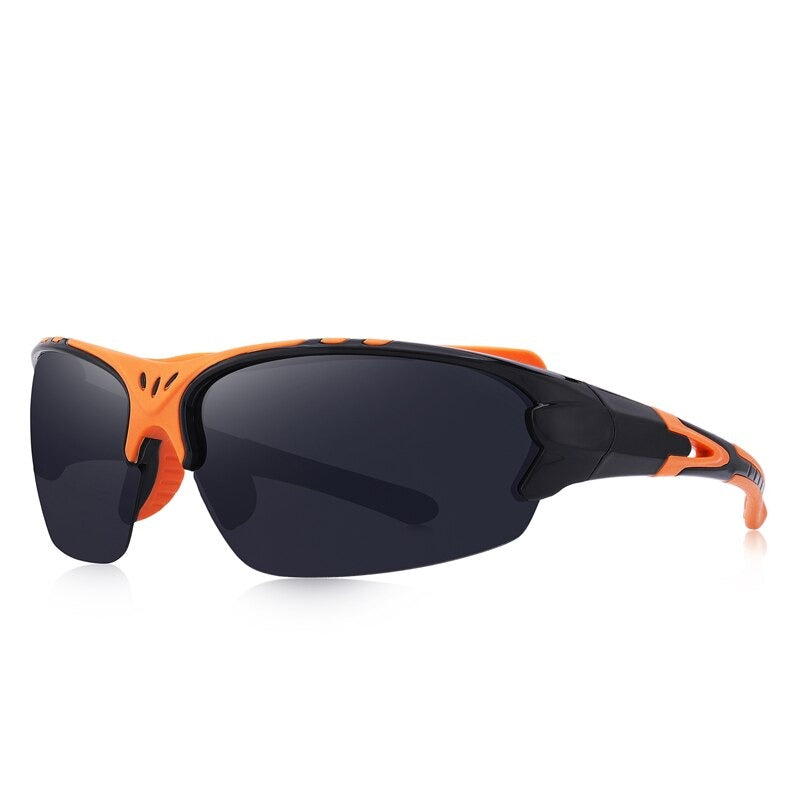 Men's Polycarbonate Frame Polarized UV400 Protection Sunglasses