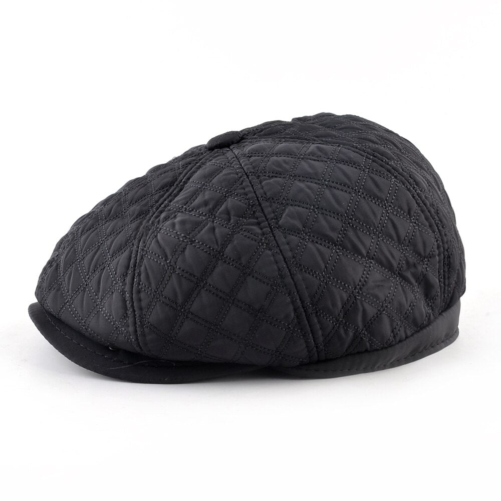 Men's Polyester Plaid Pattern Multifunction Casual Wear Cap