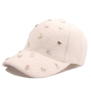 Women's Cotton Adjustable Strap Sun Protection Baseball Cap