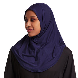 Women's Arabian Polyester Headwear Elegant Hijabs