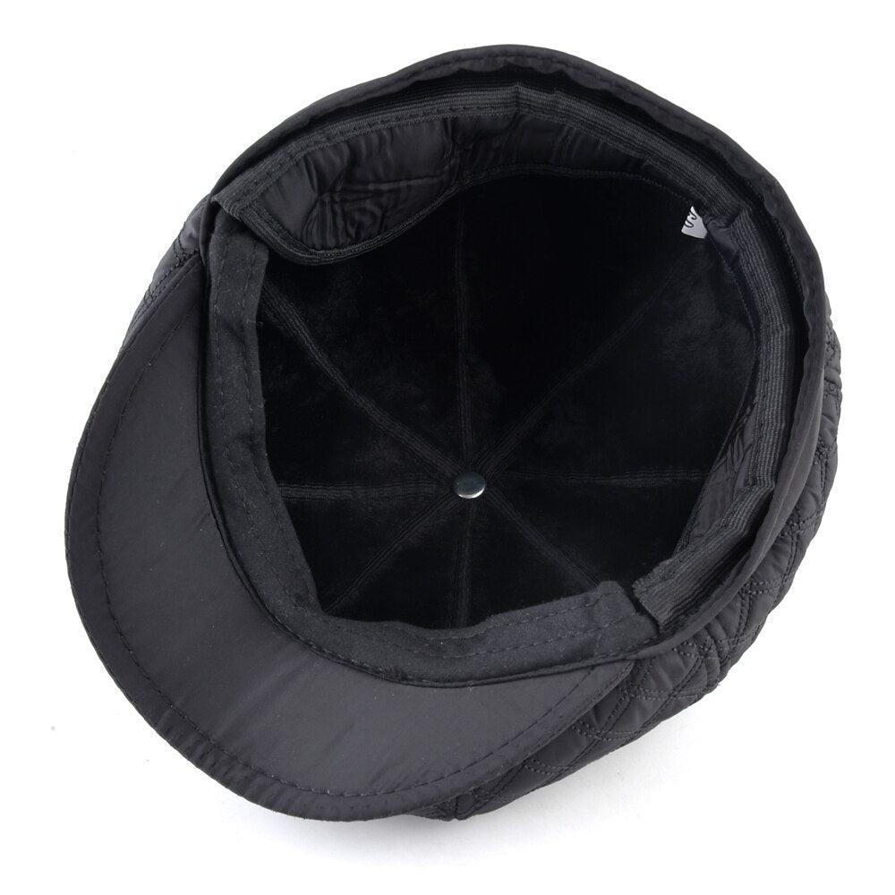 Men's Polyester Plaid Pattern Multifunction Casual Wear Cap