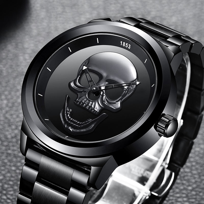 Men's Automatic Stainless Steel Folding Clasp Mechanical Watches