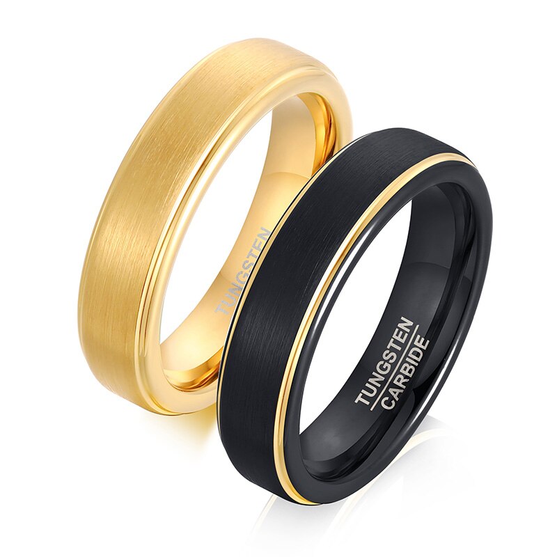 Men's Stainless Steel Metal Trendy Engagement Round Pattern Ring