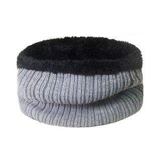 Men's Polyester Skullies Beanies Winter Knitted Pattern Wool Cap