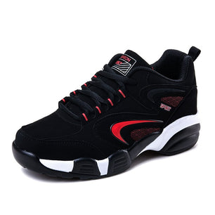 Men's Round Toe Synthetic Lace-up Comfortable Running Shoes