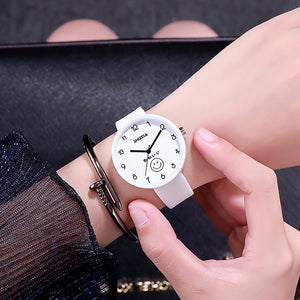 Kid's Alloy Case Buckle Clasp Round Shape Electronic Watch