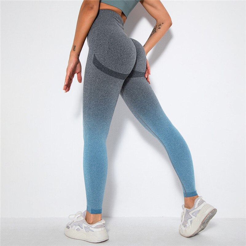 Women's Spandex Elastic Waist Sport Wear Gym Wear Yoga Leggings