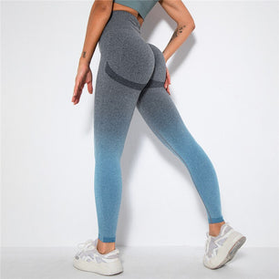 Women's Spandex Elastic Waist Sport Wear Gym Wear Yoga Leggings