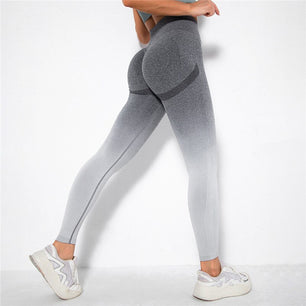 Women's Spandex Elastic Waist Sport Wear Gym Wear Yoga Leggings