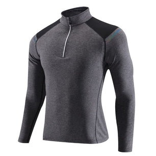Men's Microfiber Full Sleeve Breathable Workout Sports Wear Shirt