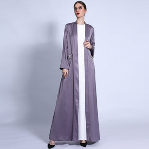 Women's Arabian Polyester Full Sleeves Elegant Casual Abaya