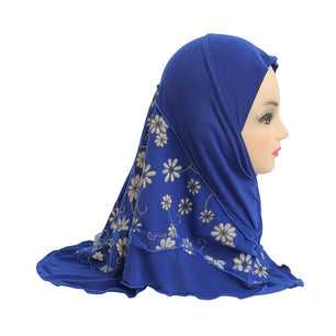 Women's Arabian Cotton Long Neck Wrap Chiffon Hijabs Scarfs