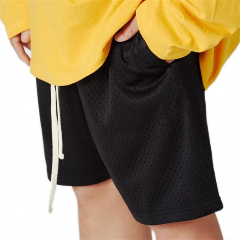 Men's Polyester Quick Dry Breathable Fitness Casual Wear Shorts