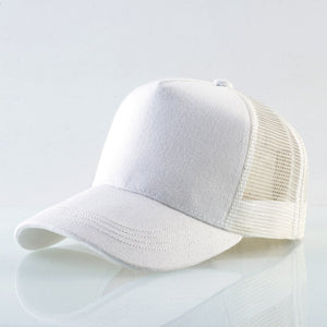 Men's Cotton Adjustable Strap Sun Protection Casual Baseball Cap