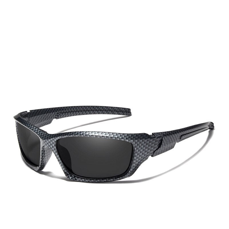 Men's Plastic Frame Polarized Night Vision Goggle Sunglasses