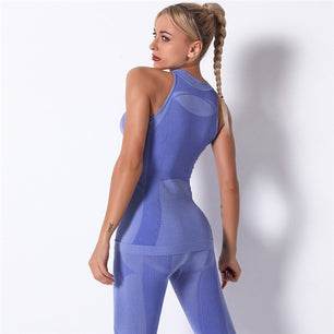 Women's Nylon Elastic High Waist Breathable Yoga Gym Wear Outfits