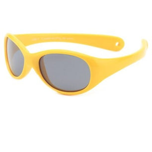 Kid's Acetate Frame Polycarbonate Lens Flexible Oval Sunglasses
