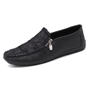 Men's Synthetic Round Toe Slip-On Closure Breathable Loafers