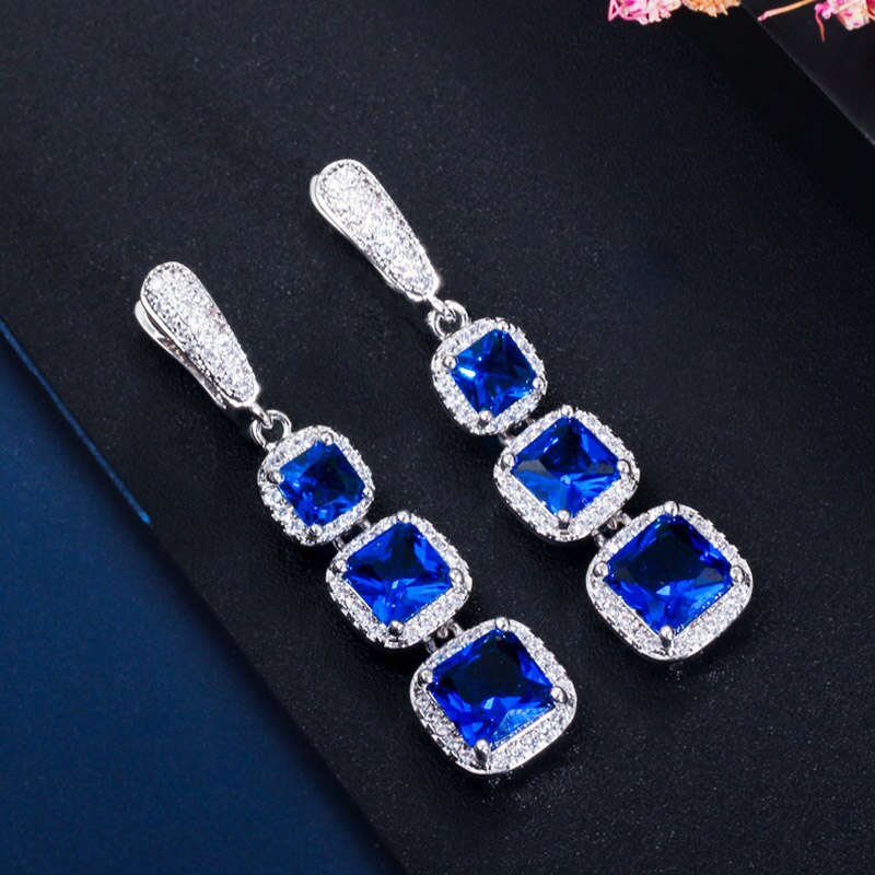 Women's Copper Cubic Zirconia Classic Vintage Party Earrings