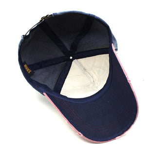 Men's Cotton Adjustable Strap Hip Hop Casual Wear Baseball Cap