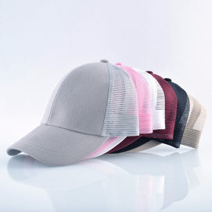 Women's Cotton Adjustable Strap Casual Wear Baseball Trendy Cap