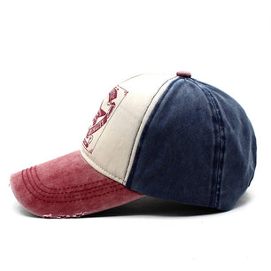 Men's Cotton Adjustable Strap Hip Hop Casual Wear Baseball Cap