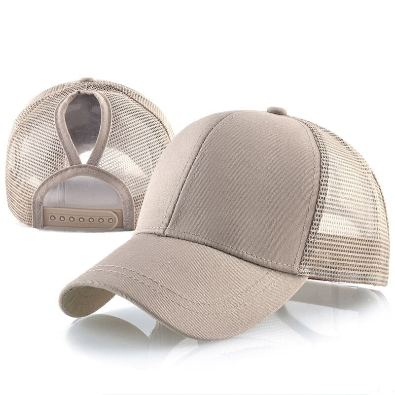 Women's Cotton Adjustable Strap Casual Wear Baseball Trendy Cap