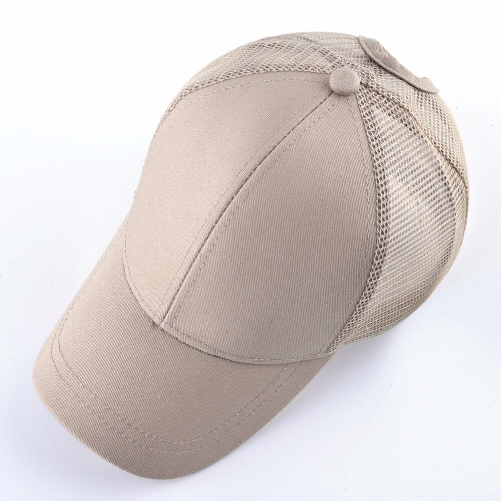 Women's Cotton Adjustable Strap Casual Wear Baseball Trendy Cap