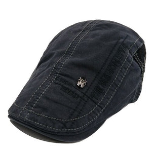 Men's Cotton Adjustable Letter Pattern Casual Wear Winter Hat