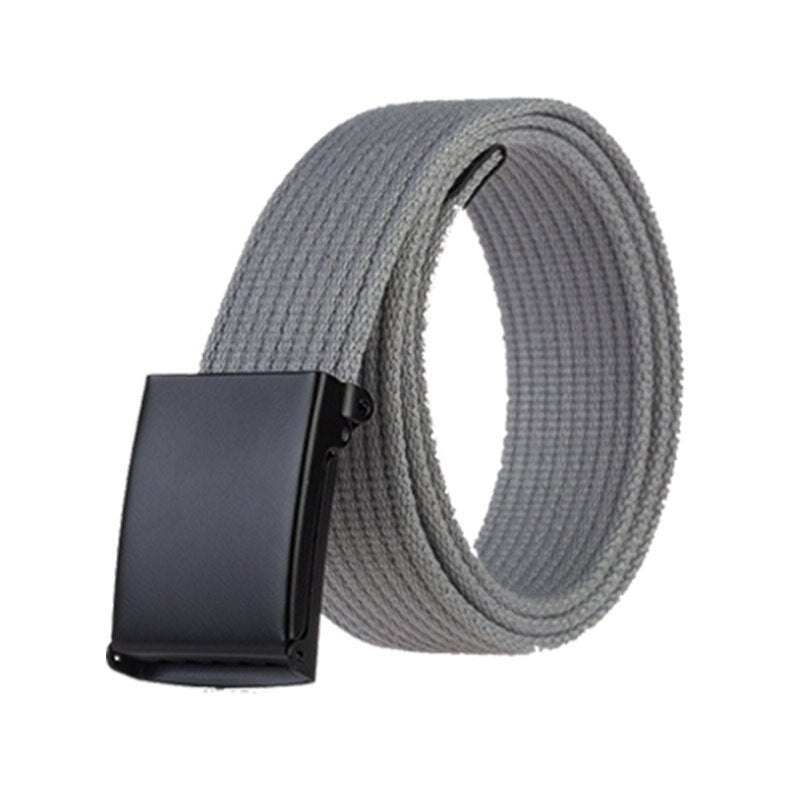 Men's Canvas Outdoor Tactical Metal Buckle Military Strap Belts