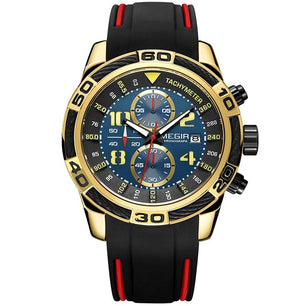 Men's Alloy Buckle Clasp Water-Resistant Quartz Luxury Watches