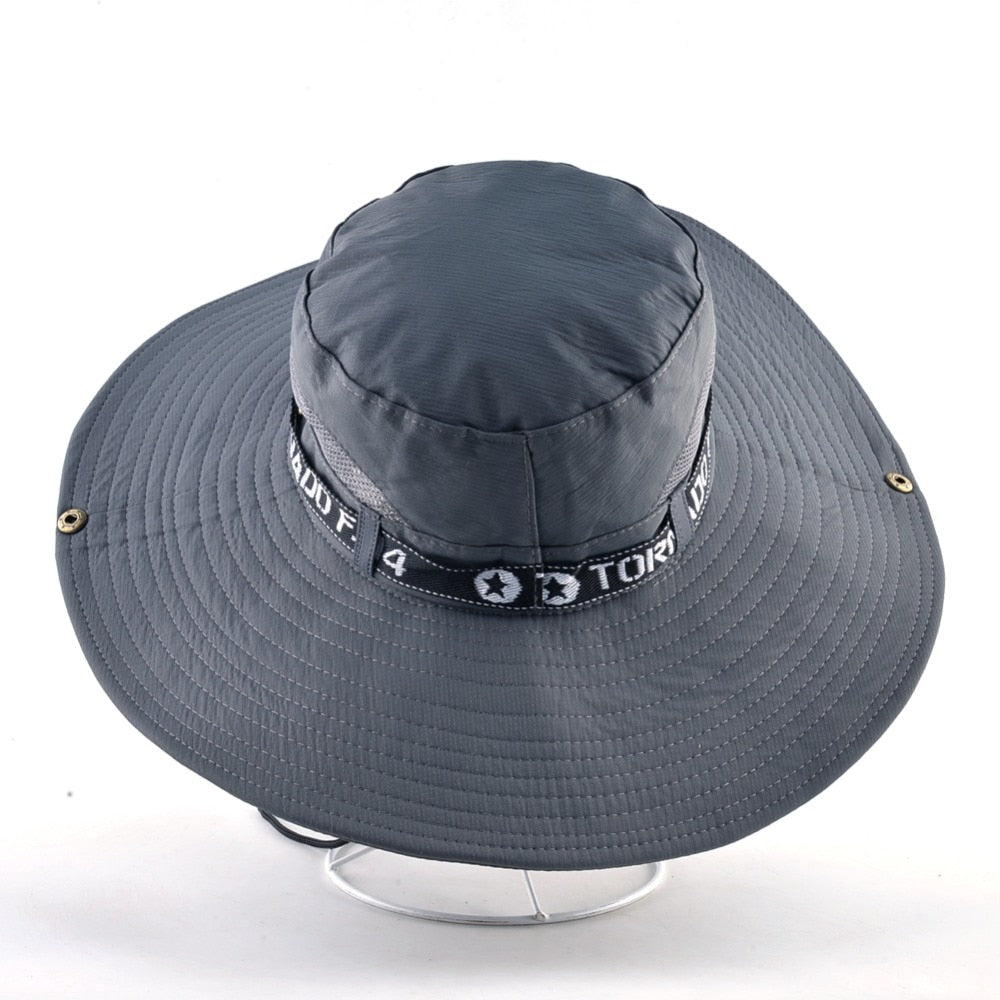 Women's Polyester Sun Protection Casual Wear Brim Solid Hat