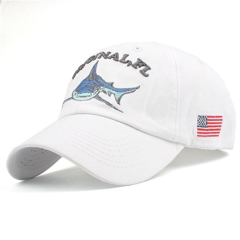 Men's Cotton Adjustable Strap Sun Protection Casual Baseball Cap