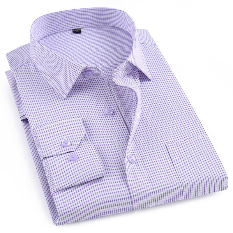 Men's Cotton Single Breasted Casual Wear Breathable Classic Shirt