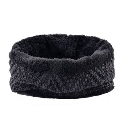 Men's Polyester Knitted Pattern Skullies Beanies Ski Warm Caps