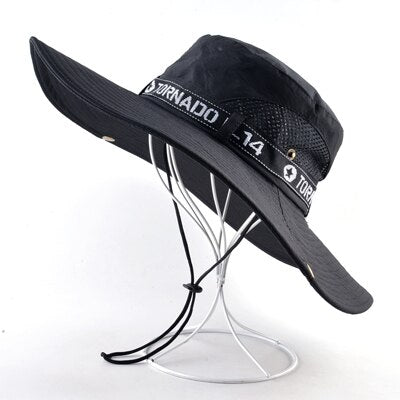 Women's Polyester Sun Protection Casual Wear Brim Solid Hat