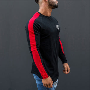 Men's Cotton Full Sleeve Quick Dry Gym Patchwork Pattern Shirt