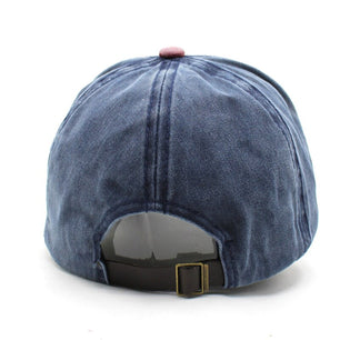 Men's Cotton Adjustable Strap Hip Hop Casual Wear Baseball Cap