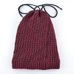 Men's Acrylic Knitted Solid Pattern Novelty Skullies Winter Cap