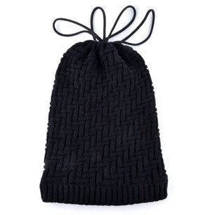 Men's Acrylic Knitted Solid Pattern Novelty Skullies Winter Cap