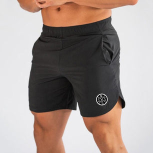 Men's Polyester Quick Dry Fitness Sportswear Trendy Gym Shorts