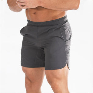 Men's Polyester Quick Dry Breathable Fitness Gym Workout Shorts