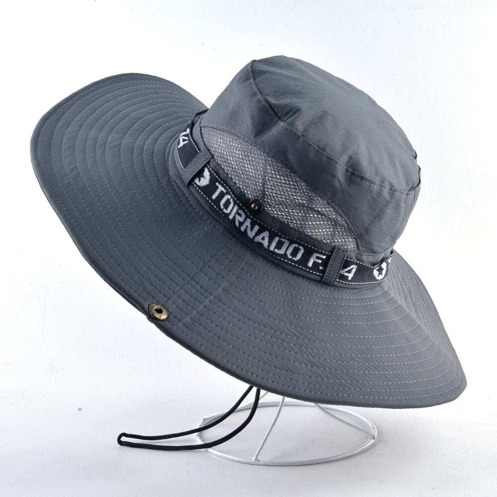 Women's Polyester Sun Protection Casual Wear Brim Solid Hat