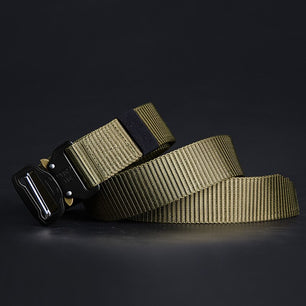 Men's Nylon Plain Pattern Outdoor Luxury Casual Military Belts